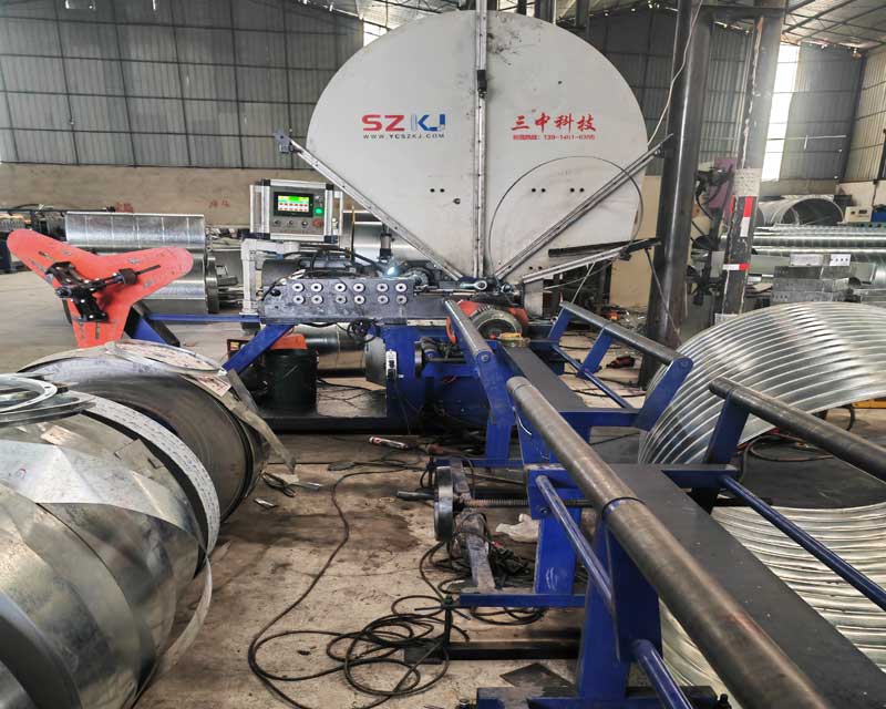 螺旋風(fēng)管成型機